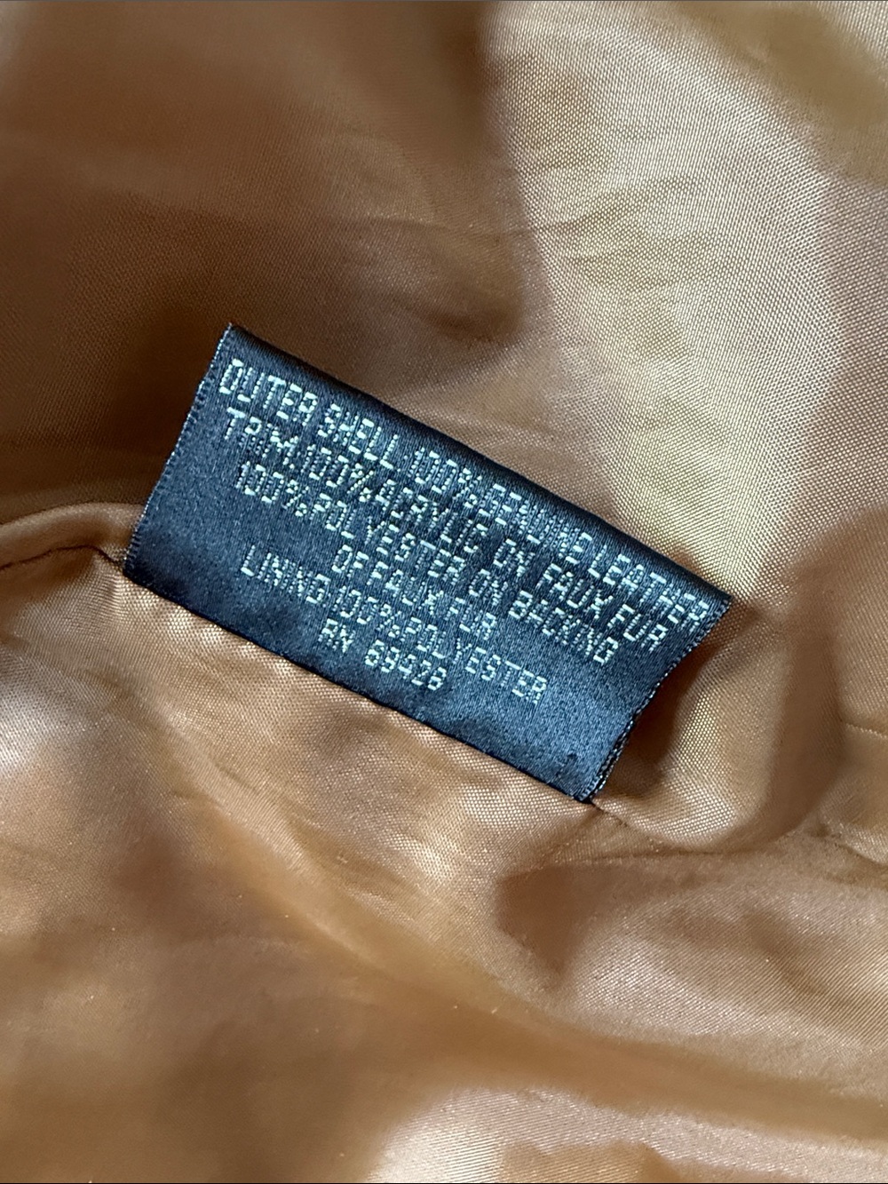 Vintage suede maxi coat with fur collar - Picture 9 of 9